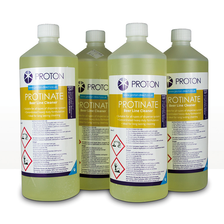 Protinate Heavy Duty Beer Line Cleaner 6x1L