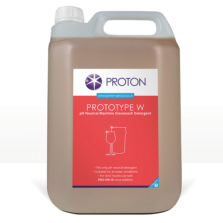 Prototype W Glasswash Detergent 5L