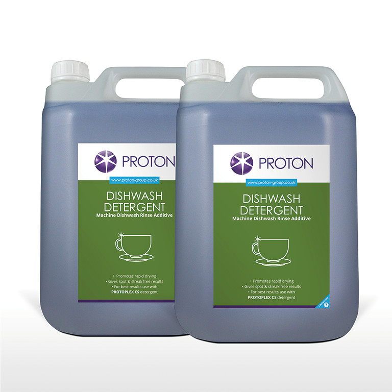 Proton Dishwash Detergent 2x5L (will be labelled as Proton Detergent)