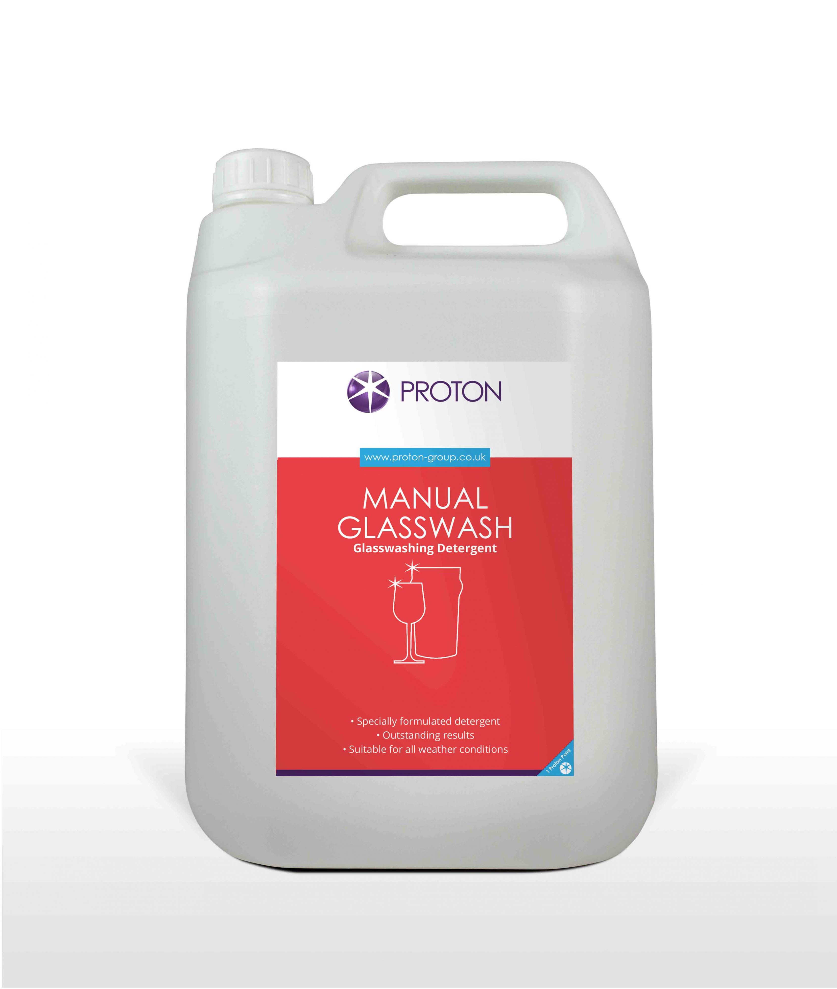 Manual Glasswash Detergent 2x5L - Image 2